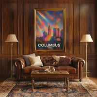 Columbus Ohio Captivating Minimalist Poster