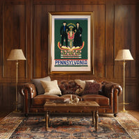 Costumes and Handicrafts of the Pennsylvania Germans Poster PosterGoat