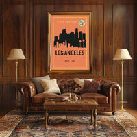 Los Angeles City Edition Poster PosterGoat