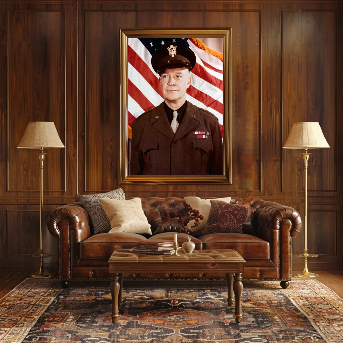 General Eisenhower in U.S. Army Uniform Poster