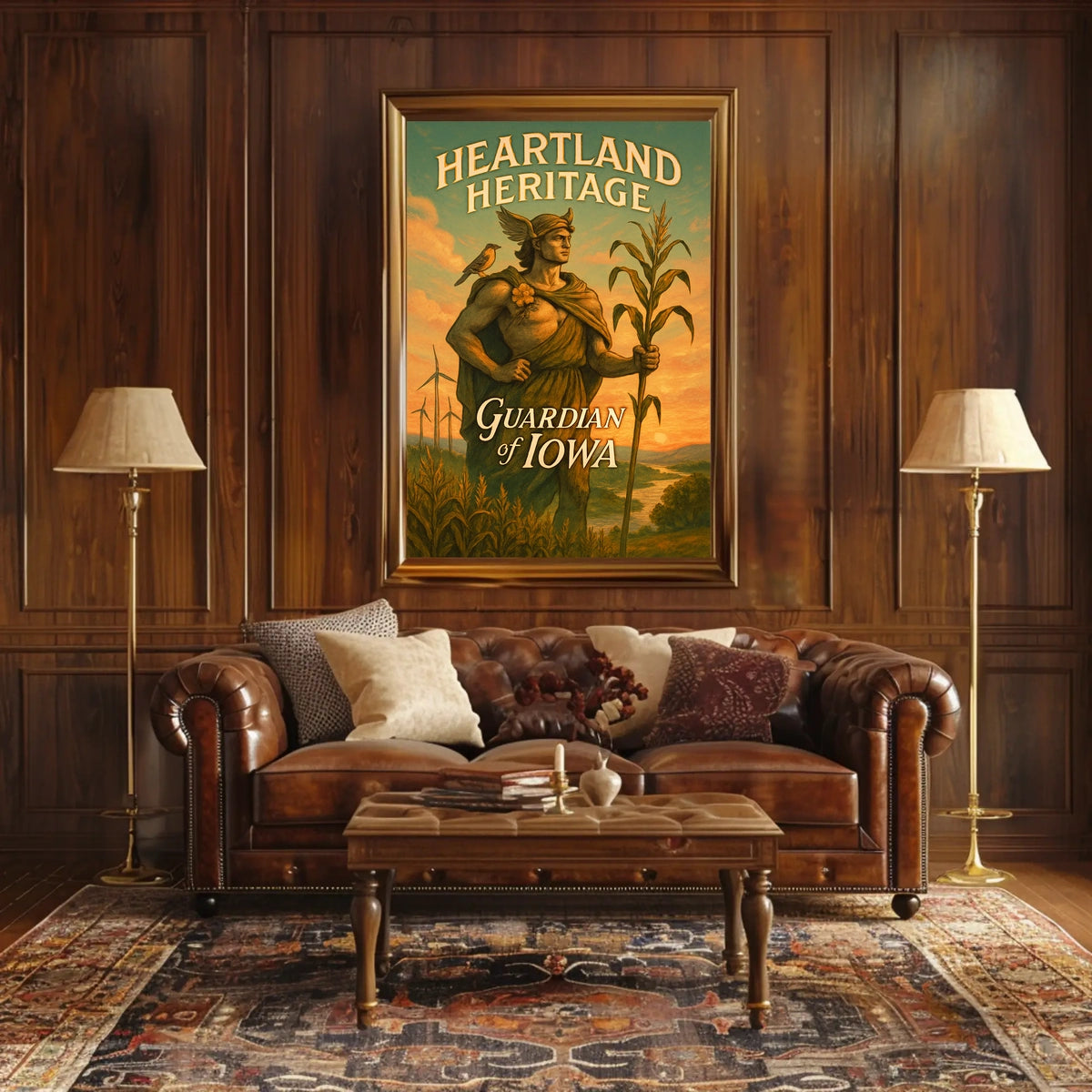 Heartland Heritage Guardian of Iowa Poster