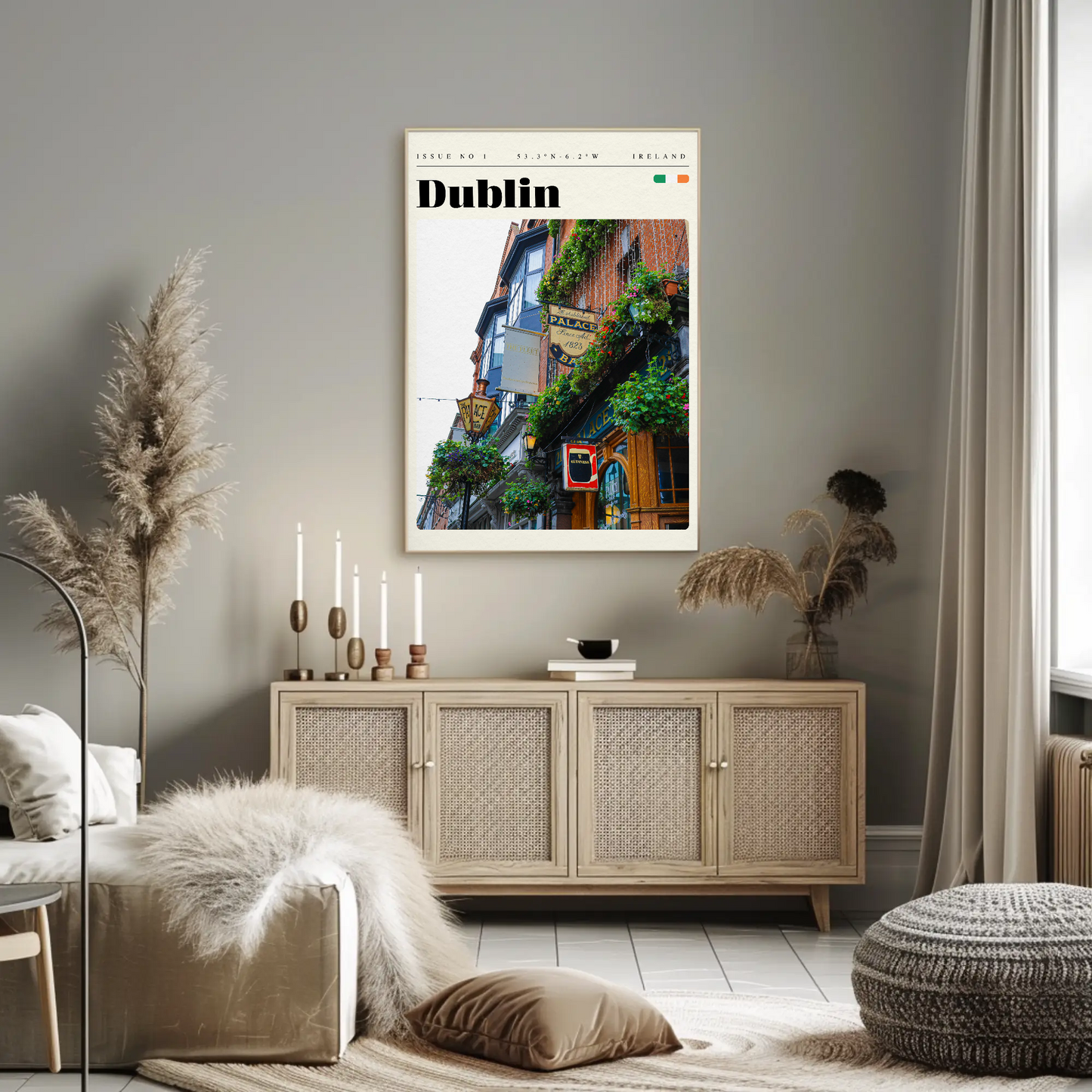 Vintage Poster - Dublin Palace Bar