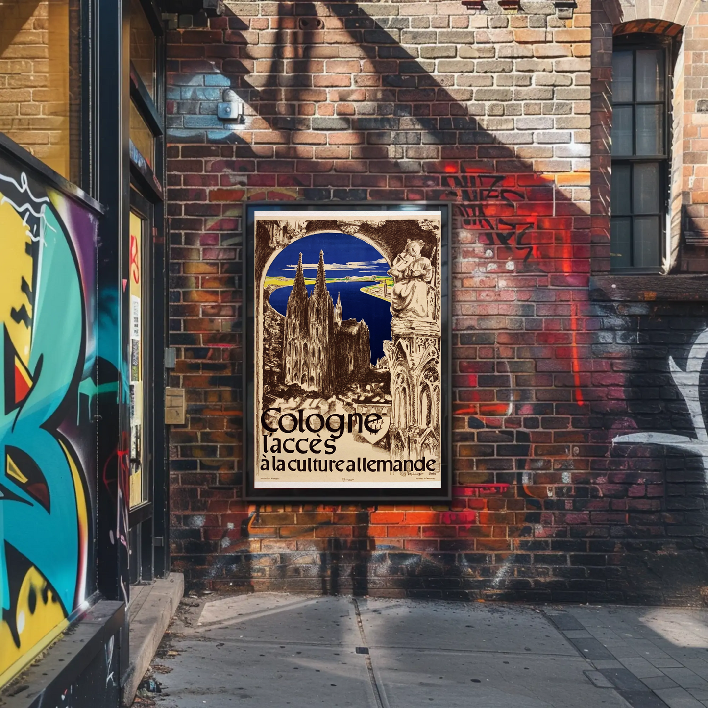 Cologne - Gateway to German Culture Poster