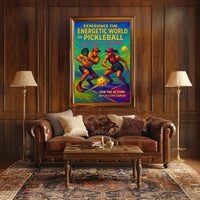 Experience the Energetic World of Pickleball Poster