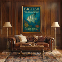 Batfish Salt Water Maestro Poster