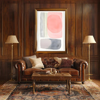 Abstract Shapes Colorful Poster Minimalist Wall Art