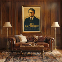 Vintage U.S. President Historical or Presidential Poster