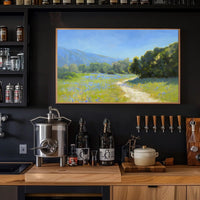 Serene Summer Landscape Poster