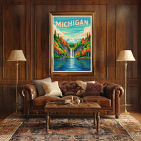 Michigan's Natural Beauty Poster