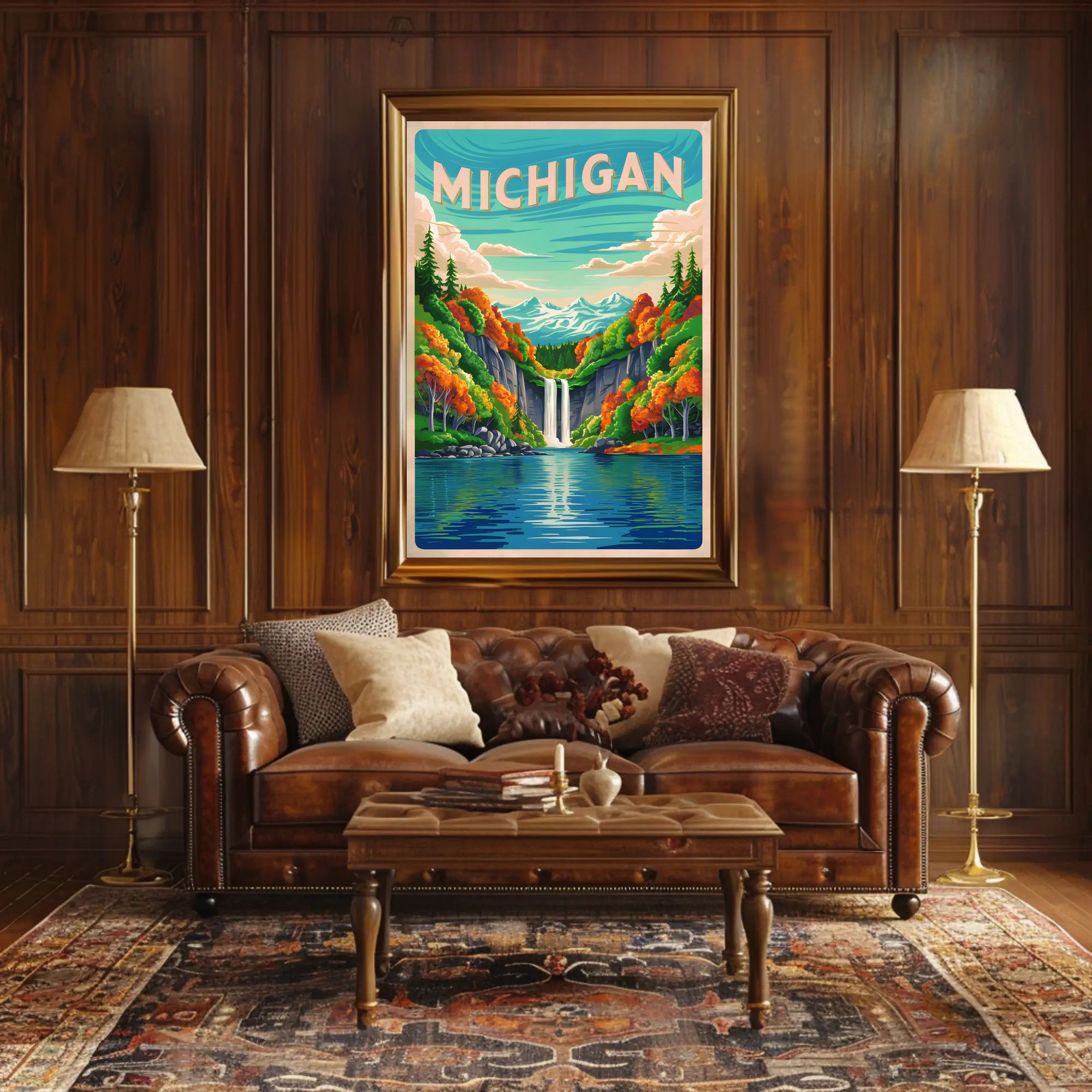 Michigan's Natural Beauty Poster