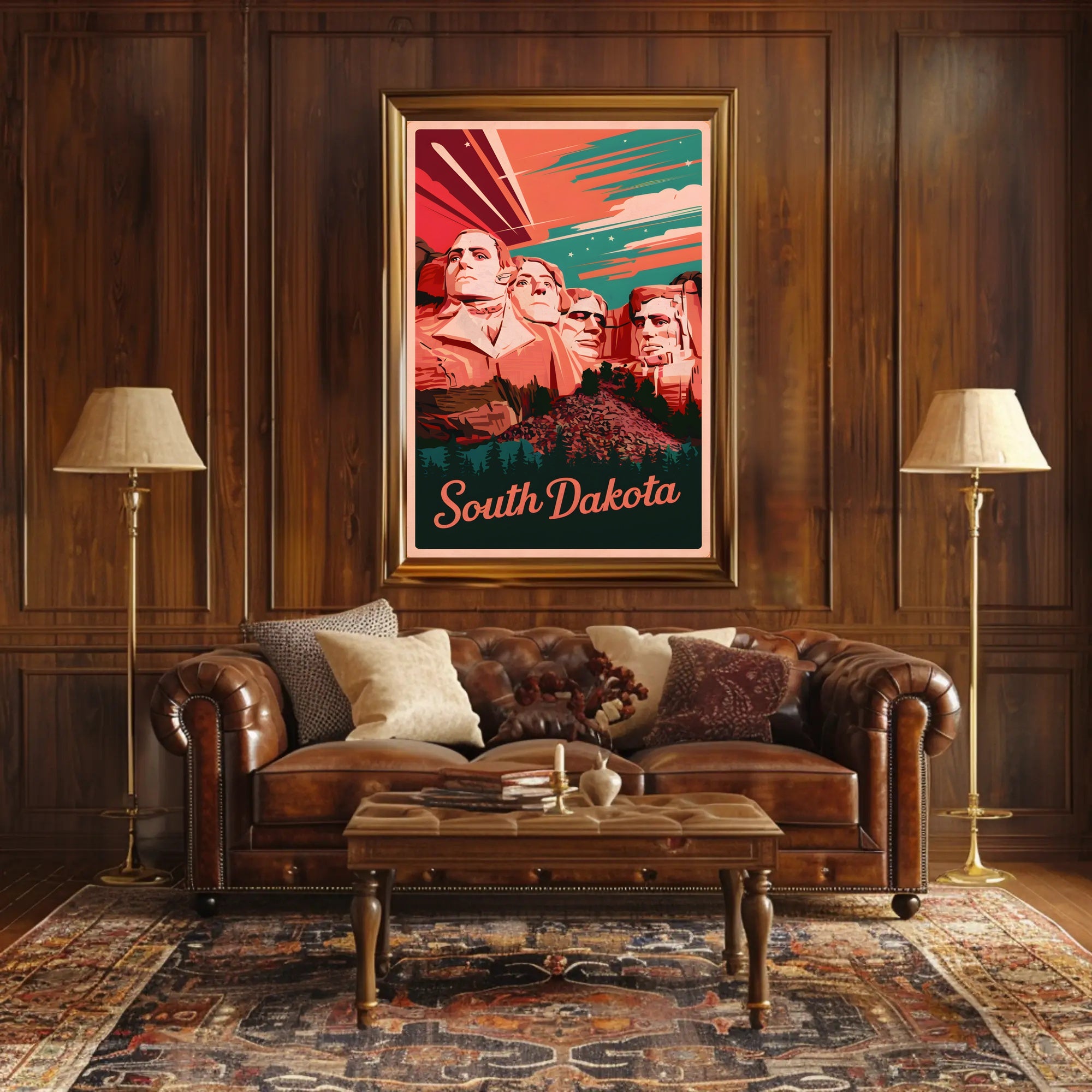 South Dakota Adventure Poster