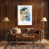 Scenic Gibraltar Poster PosterGoat