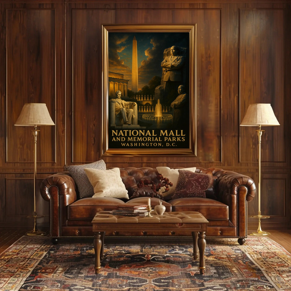 National Mall And Memorial Parks Poster