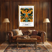 William Morris Cotton Prints Exhibition Poster