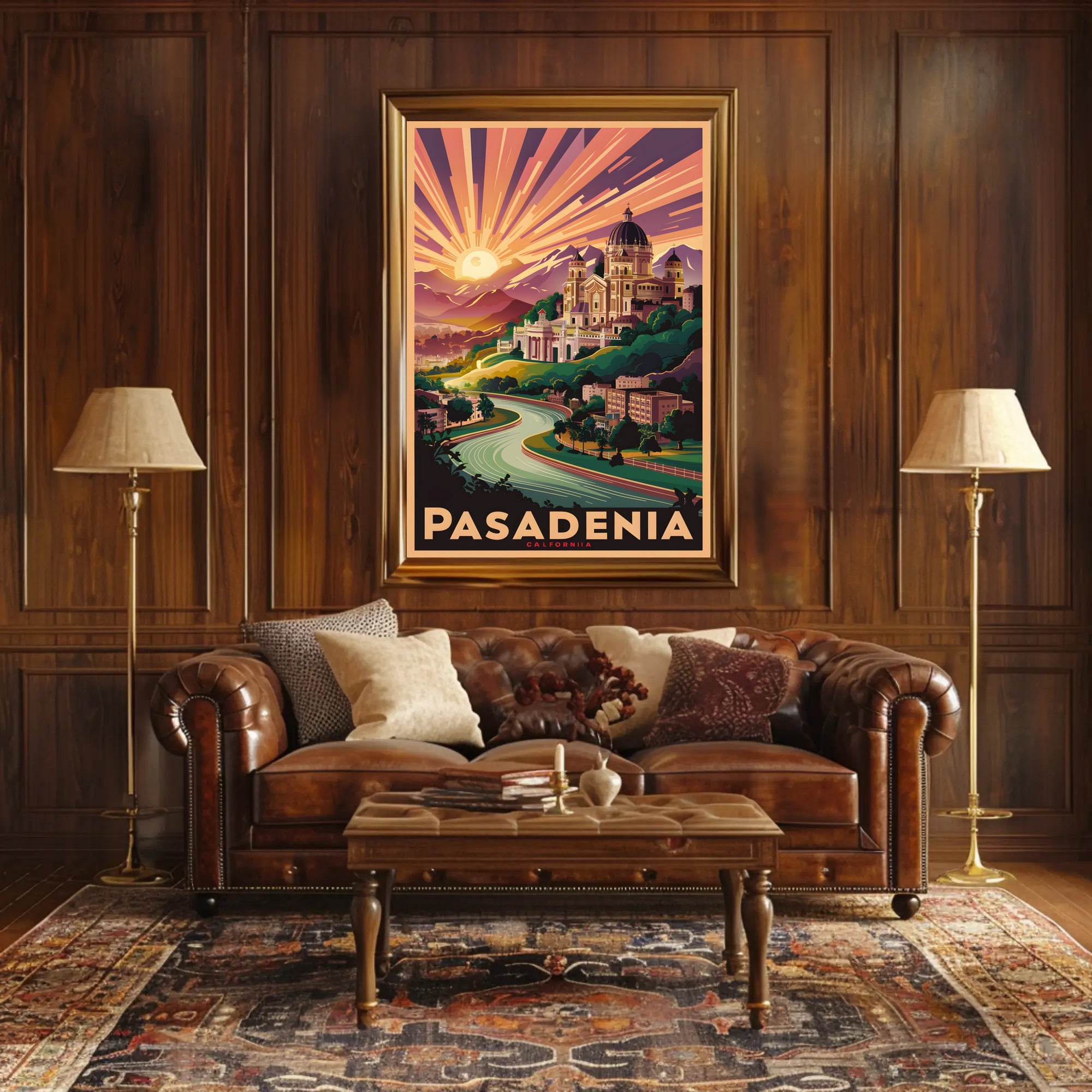 Pasadena Sunrise Poster