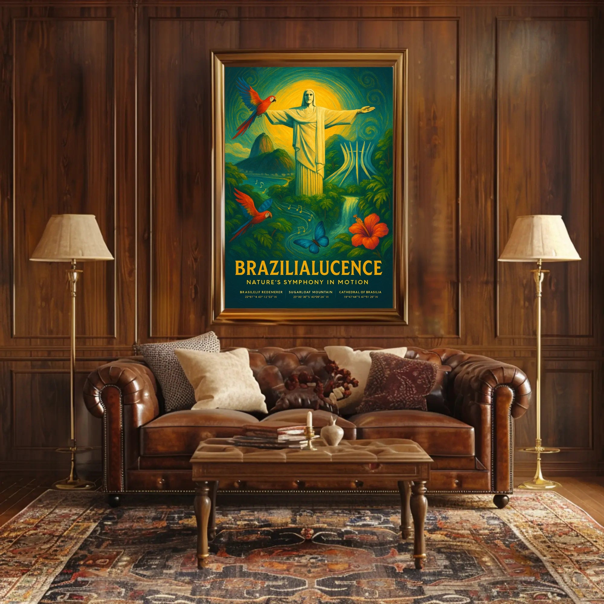 Brazilialucence NatureS Symphony In Poster