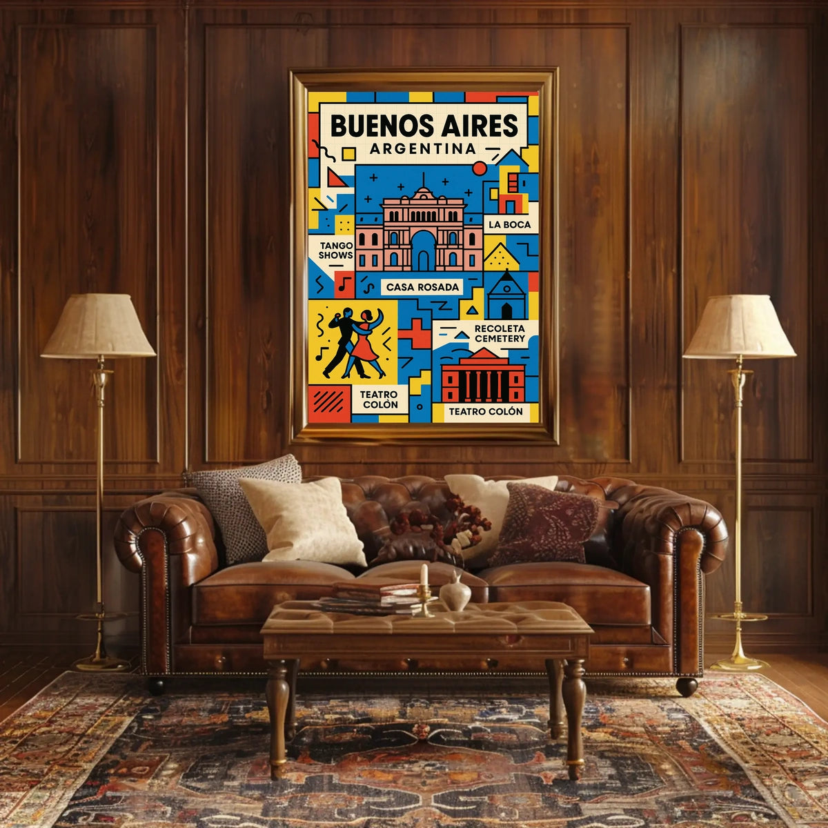 Explore Buenos Aires Poster