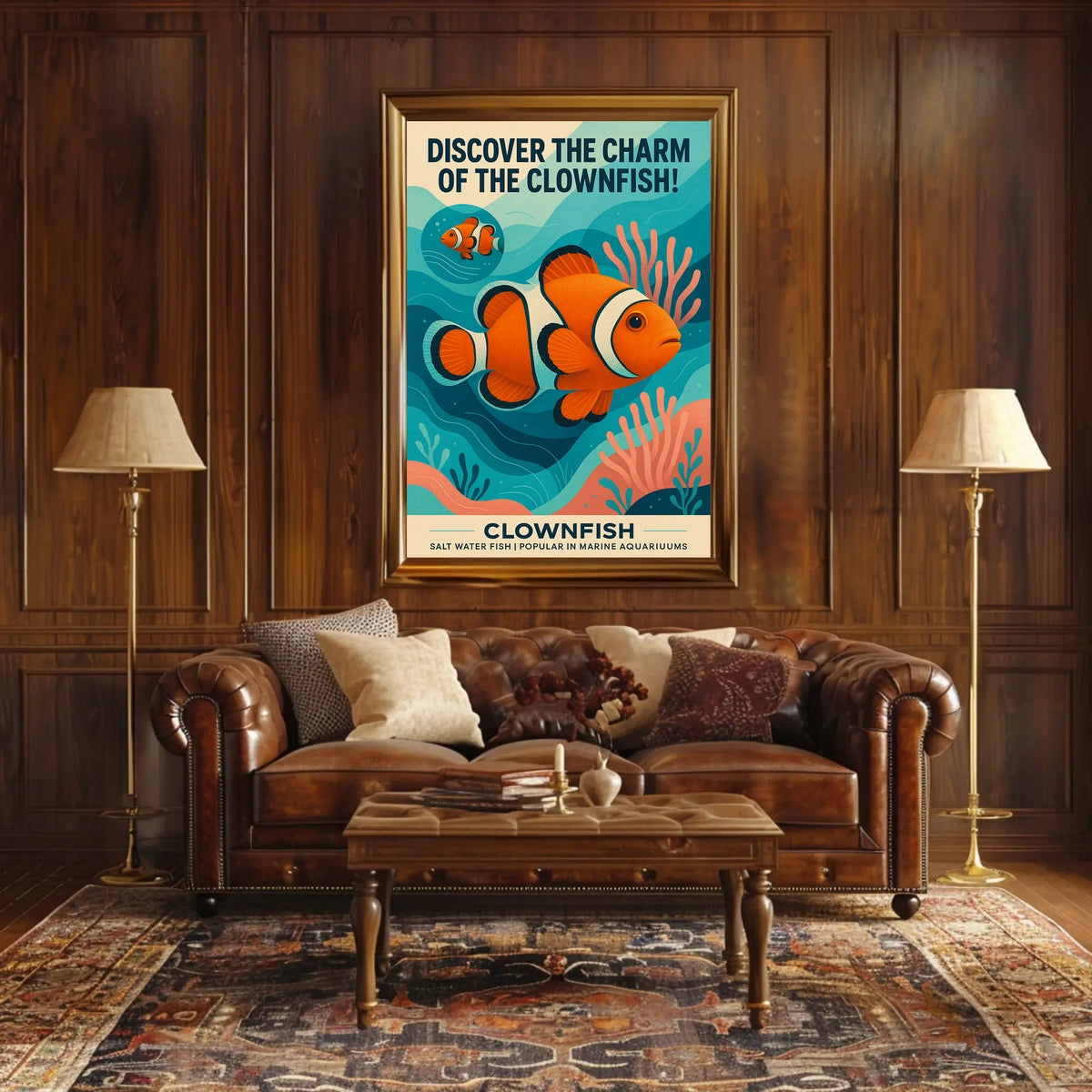 Discover The Charm Of The Clownfish Poster