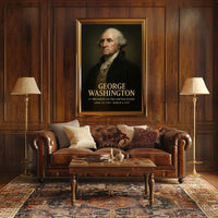 George Washington 1st President Poster