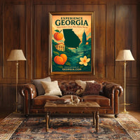Experience Georgia Southern Charm Poster