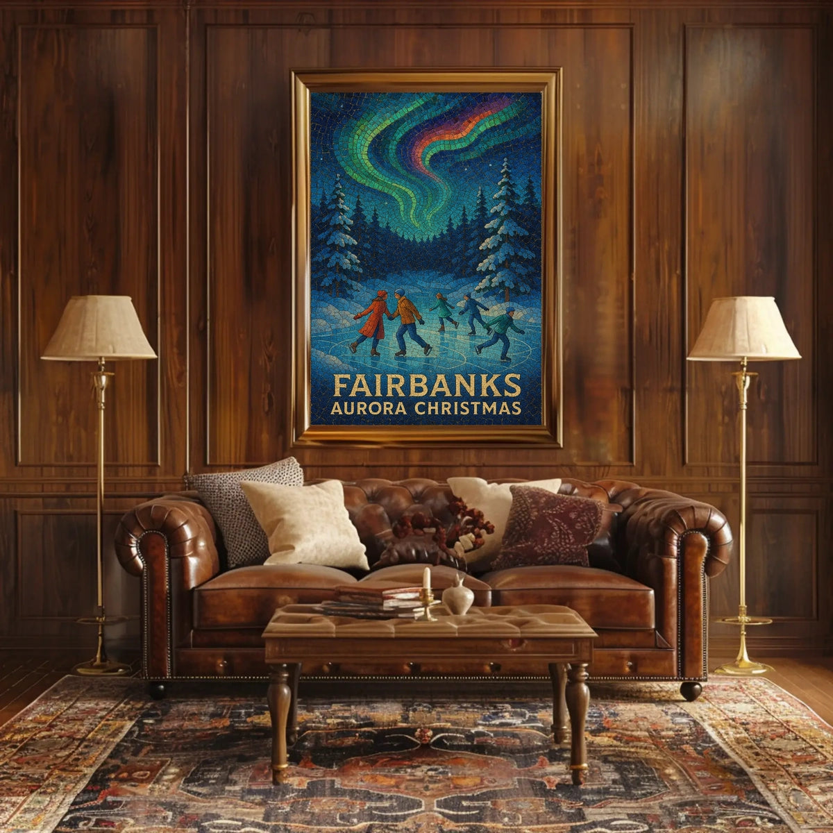 Fairbanks Aurora Poster