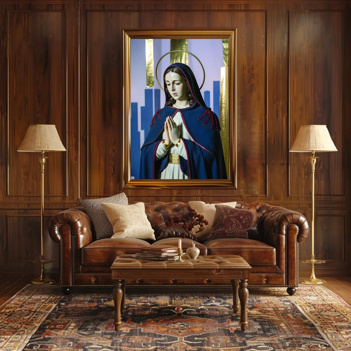 Serene Devotion Poster