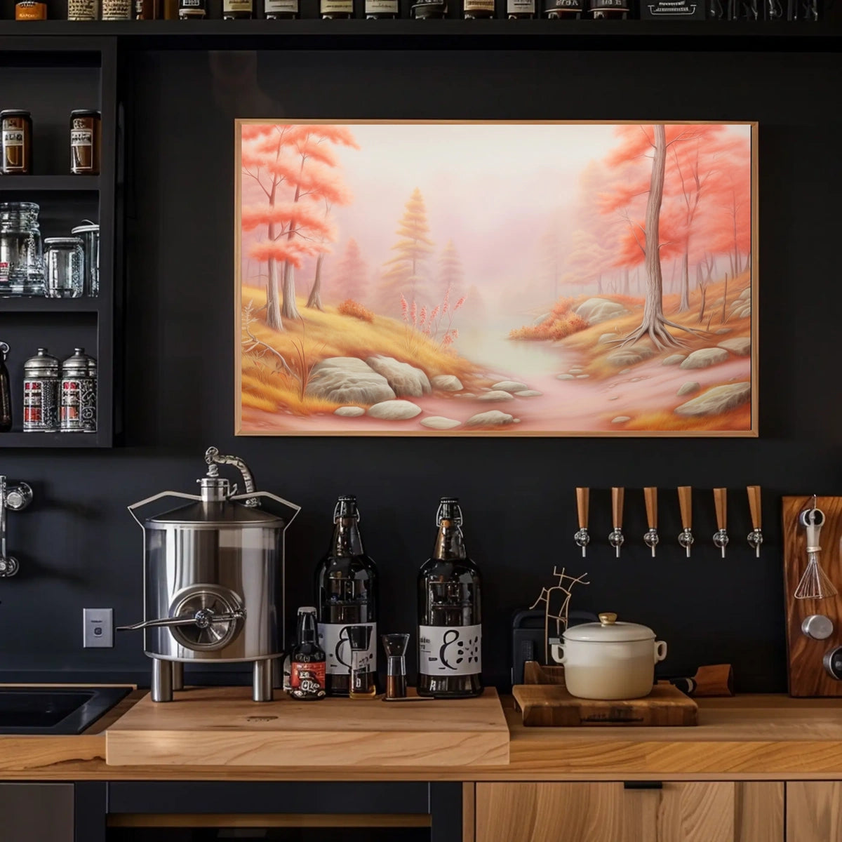 Serene Autumn Landscape Poster