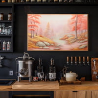 Serene Autumn Landscape Poster