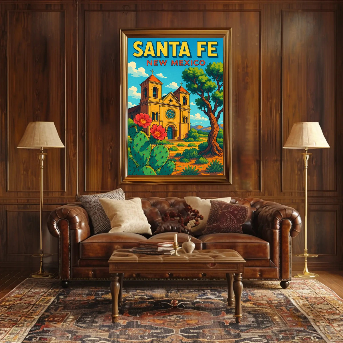 Santa Fe New Mexico Poster