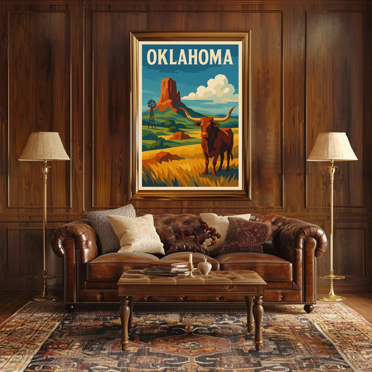 Oklahoma Landscape Poster