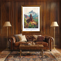 Scenic Landscapes of Gran Canaria Poster PosterGoat