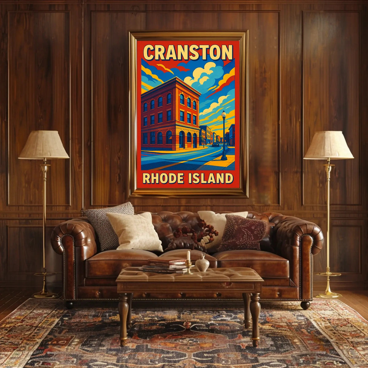 Cranston, Rhode Island Poster