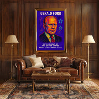 Gerald Ford 38th President Poster