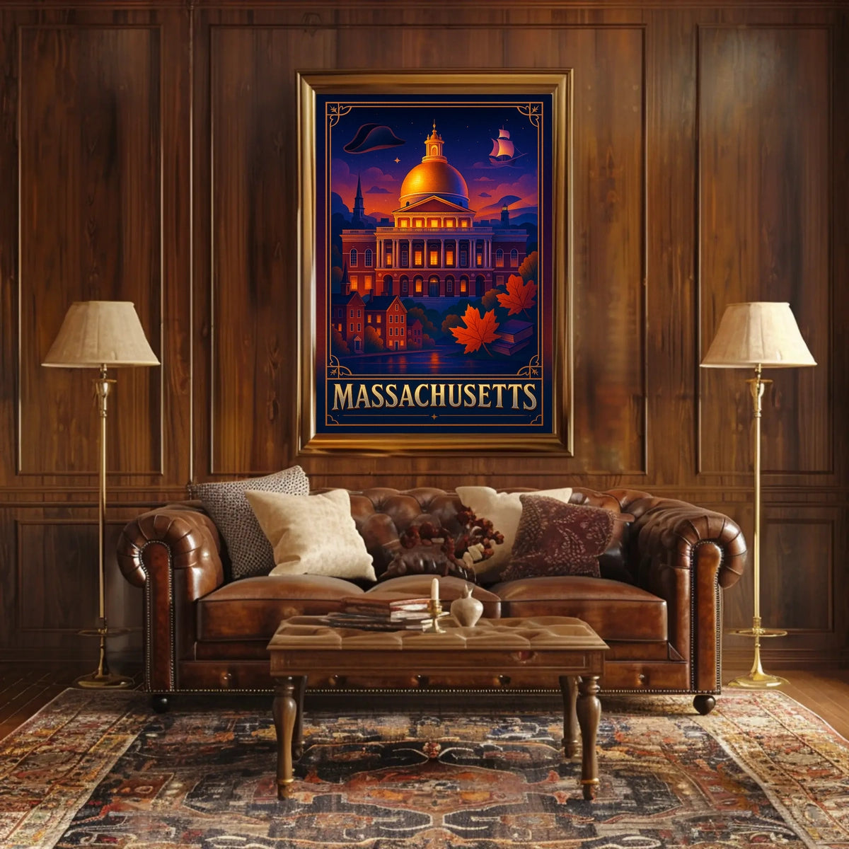 Massachusetts Heritage Poster