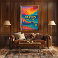 Naples, Florida Experience Coastal Elegance Poster