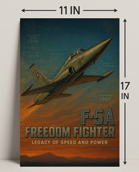 F-5A Freedom Fighter Poster PosterGoat