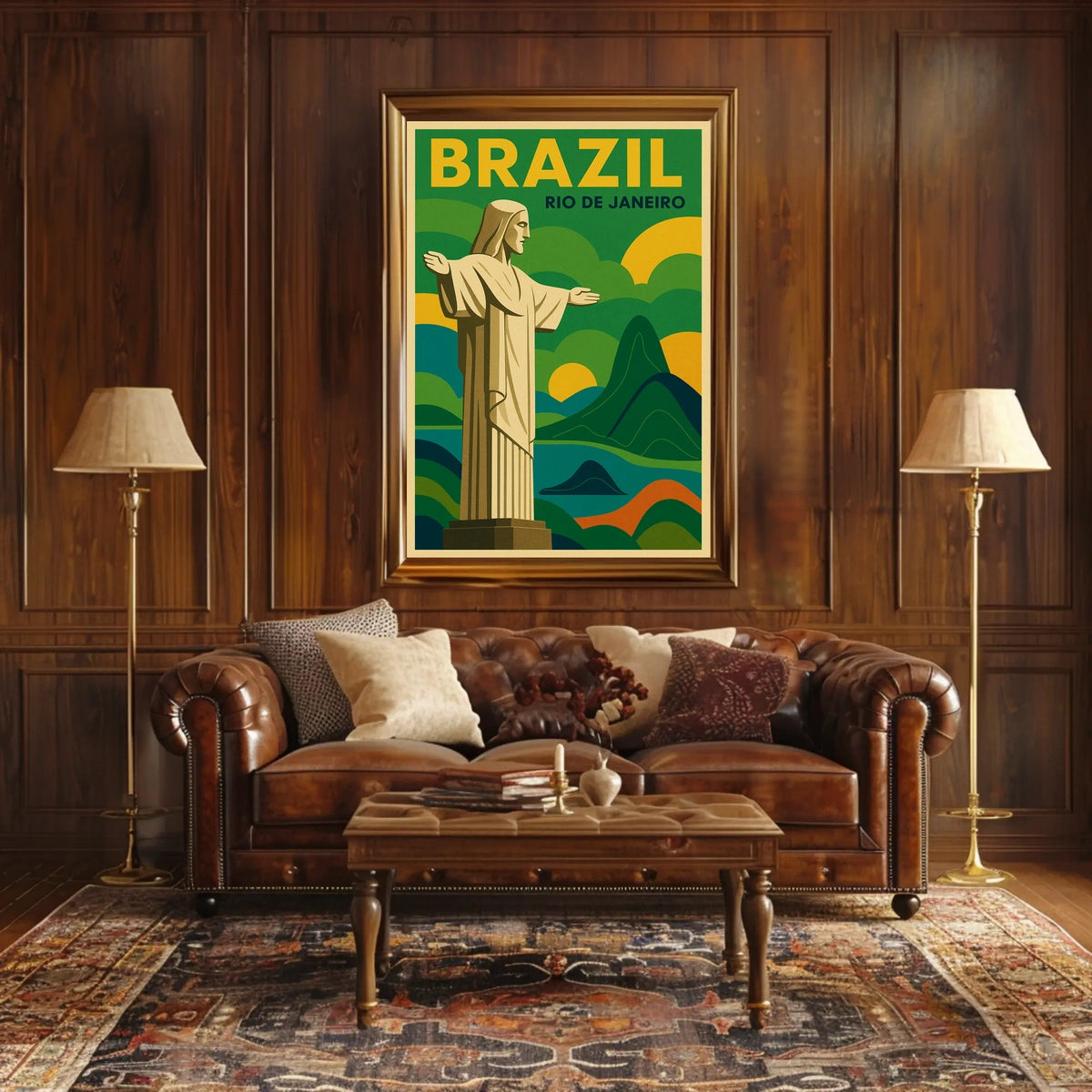 Brazil Travel Poster