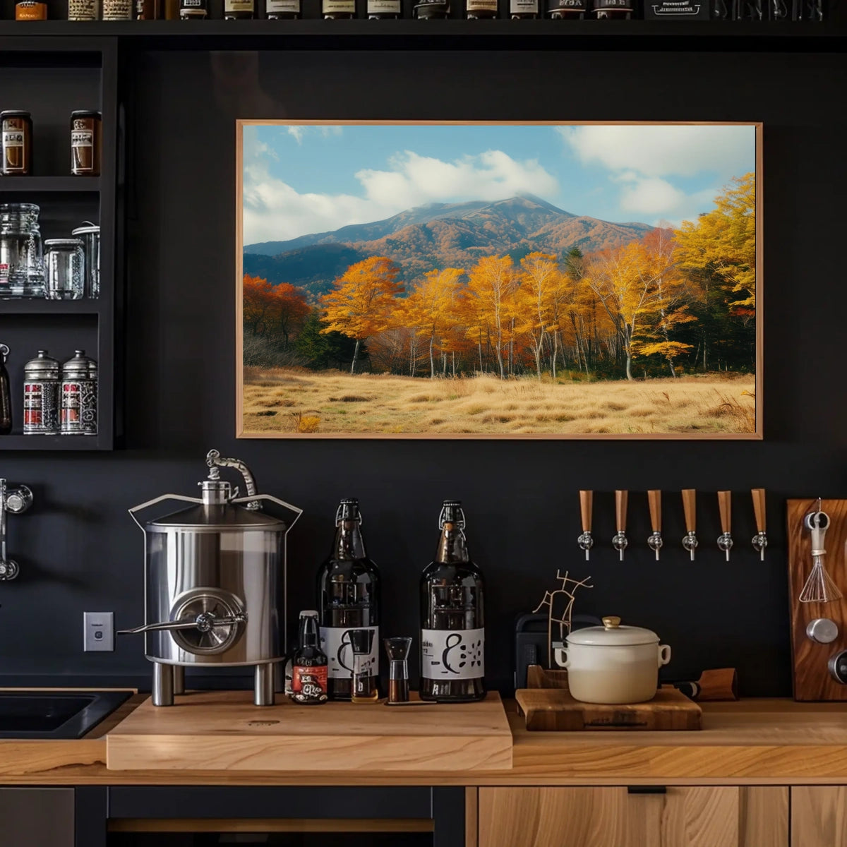 Autumn Mountain Splendor Poster