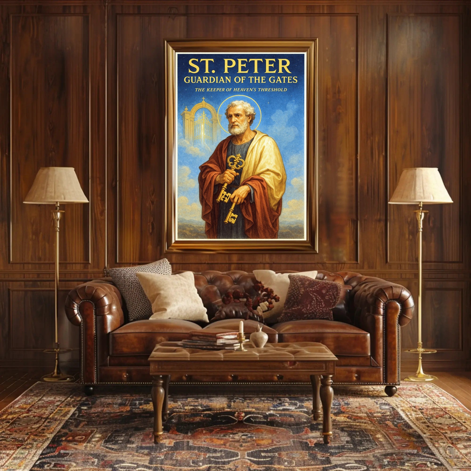 St. Peter - Guardian of the Gates Poster PosterGoat