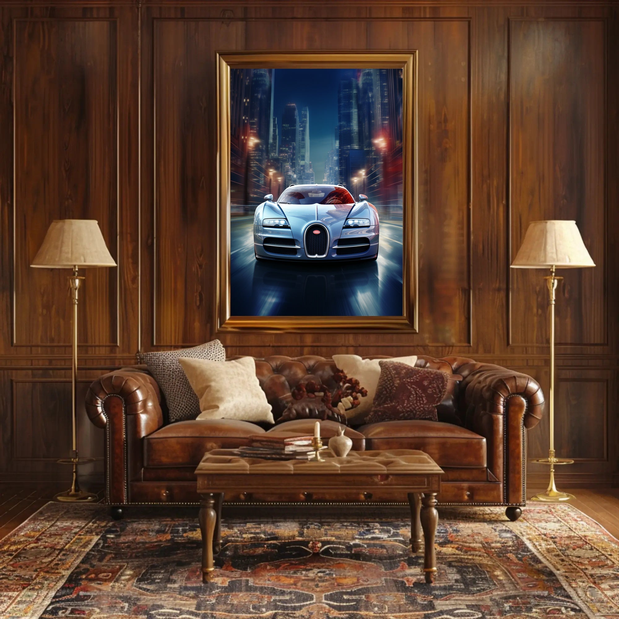 Speed in the City Poster PosterGoat