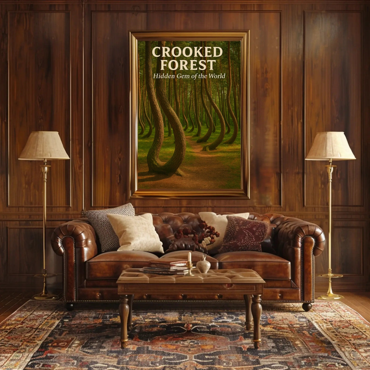 Crooked Forest Hidden Gem of the World Poster