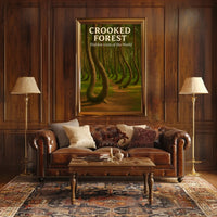Crooked Forest Hidden Gem of the World Poster