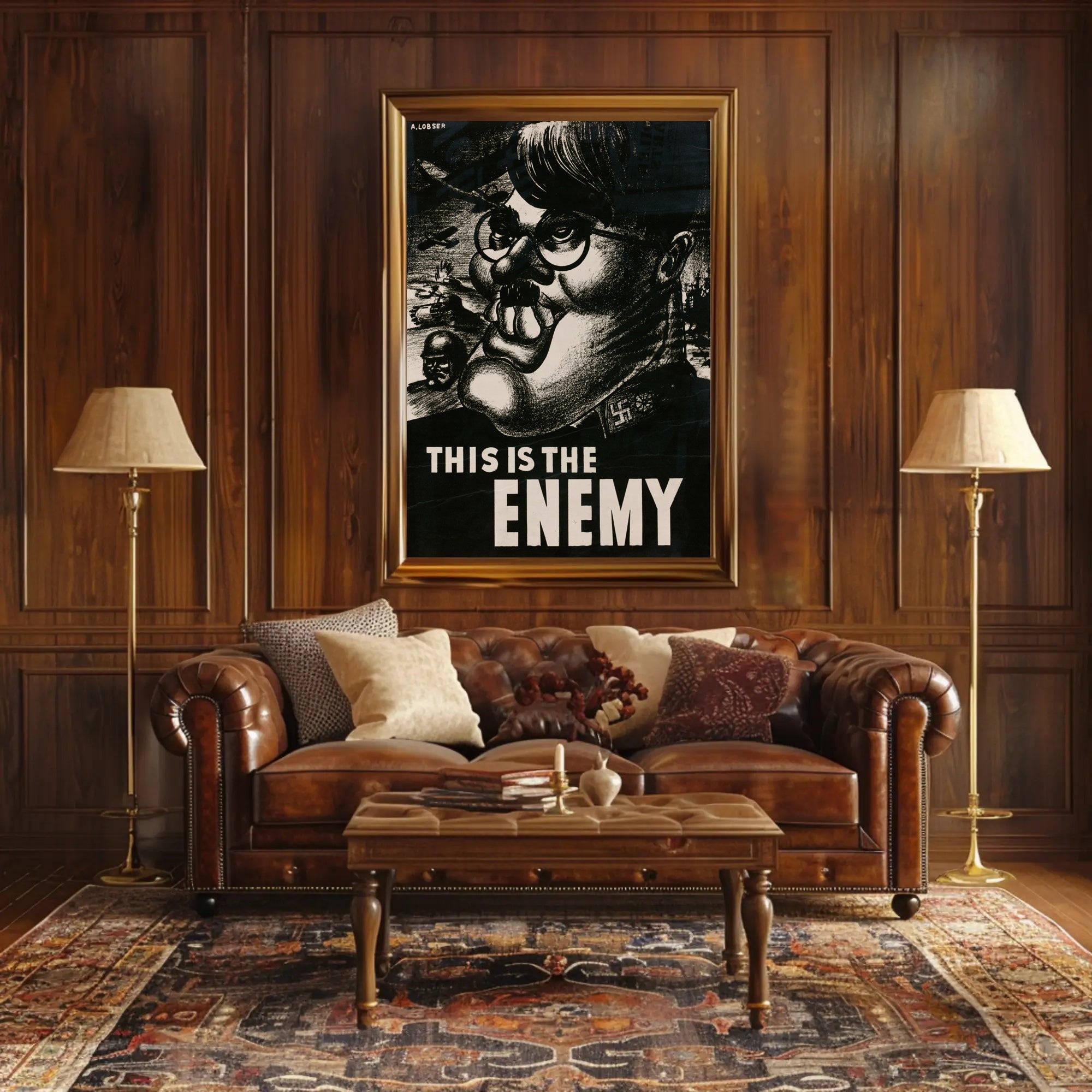 This is the Enemy Poster PosterGoat