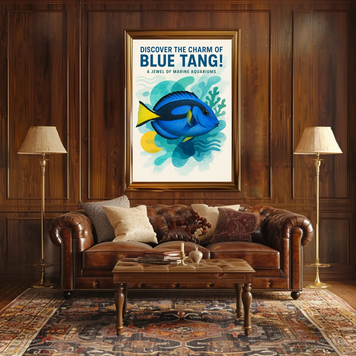 Discover the Charm of Blue Tang Poster