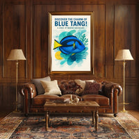 Discover the Charm of Blue Tang Poster