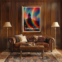 Carson City Nevada Scenic Photography Poster