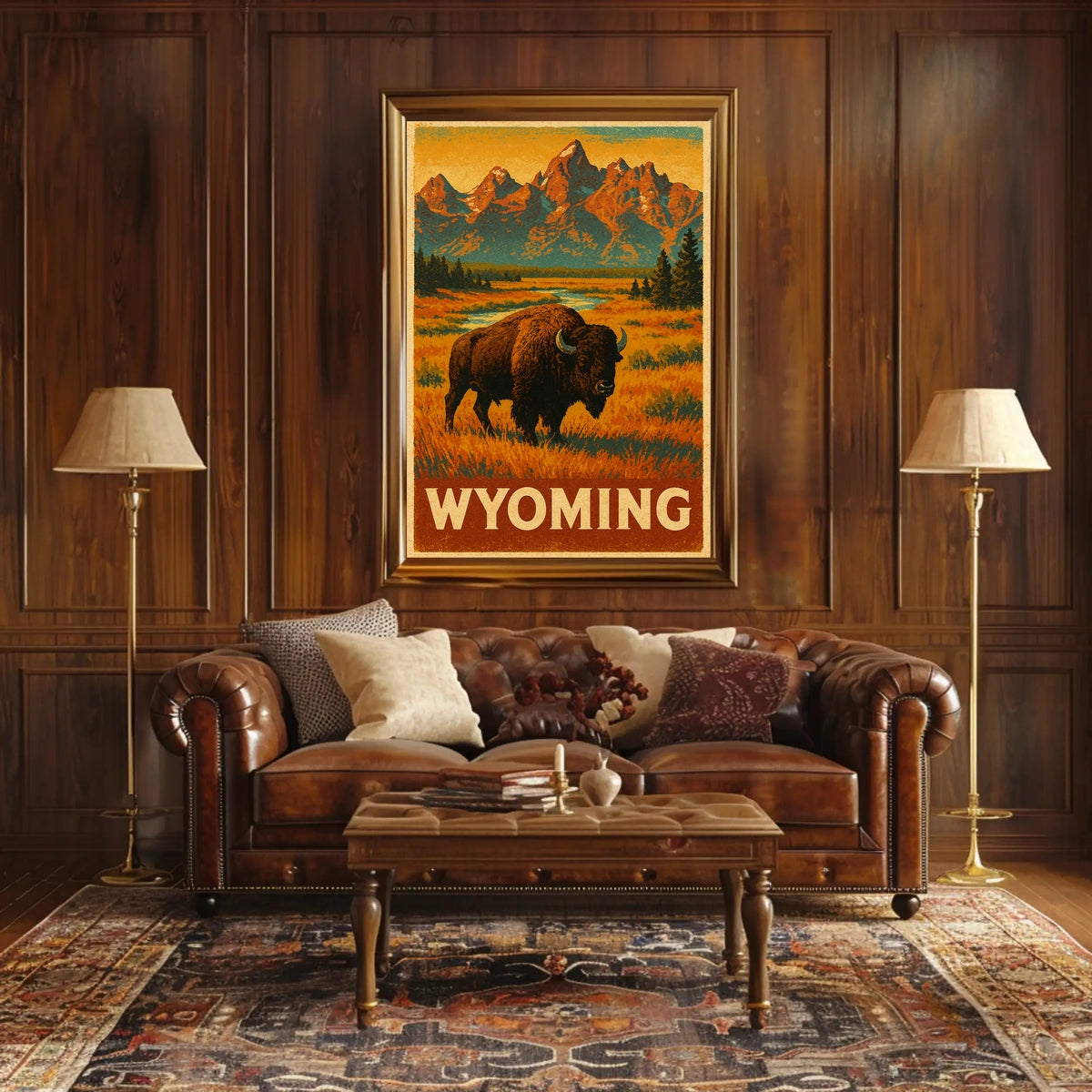 Wyoming Wilderness Poster