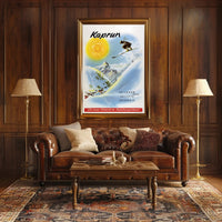 Kaprun Ski Destination Vintage Travel Poster PosterGoat
