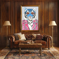 The Stylish Tiger Poster