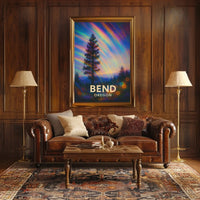 Bend Oregon Scenic Travel Photography Realism Poster